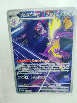 Toxtricity Pokemon 103/94 Phantasmal Flames Illustration card - Image 1