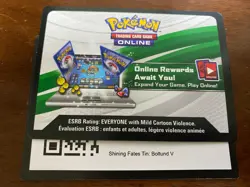 Pokemon Shining Fates Tin: Boltund V PTCGO Code Card Email! - Image 1