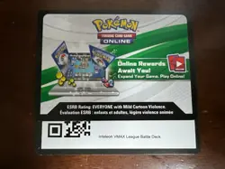 Pokemon Inteleon VMAX League Battle Deck PTCGO Code Card Email! - Image 1