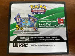 Pokemon Tag Team Tin: Celebi & Venusaur GX TCGO Code Card Unused Fast Email! - Image 1