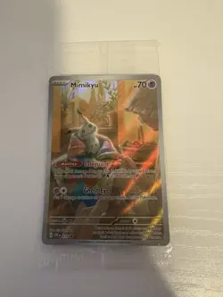 Pokemon TCG Mimikyu Scarlet & Violet Promo Card 075/Promo still sealed - Image 1