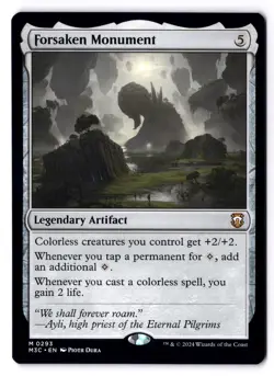 Forsaken Monument NM* Modern Horizons 3 Commander ENGLISH 0293 mtg -UnltdCards - Image 1