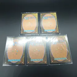 MTG Ukiyo-e Art Kamigawa Neon Dynasty Basic Lands Set of 5 Foil NM - Image 5