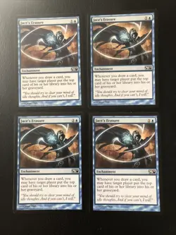 Jace’s Erasure X4 M11/M12 Ex/NM Condition See Pics Front Back - Image 1