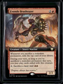 Evendo Brushrazer - 30 - EOC - NM - MTG Magic the Gathering - Image 1