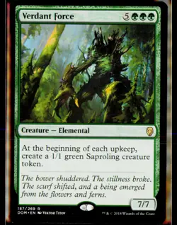 Dominaria #187 Verdant Force - Image 1