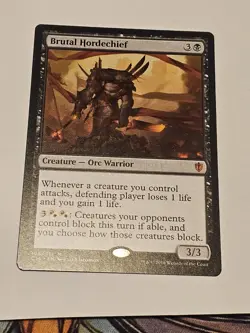 Brutal Hordechief Commander 2016 MTG Magic The Gathering NM - Image 1