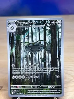 White Flare Ferrothorn 149/086 Illustration Rare Pokemon NM/M - Image 1
