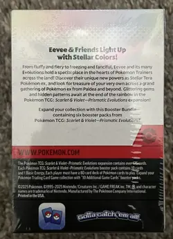 Pokemon TCG Prismatic Evolutions Booster Bundle | New | Factory Sealed - Image 2