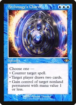Archmage's Charm- Modern Horizons 1 Timeshifts Foil MTG-NM - Image 1