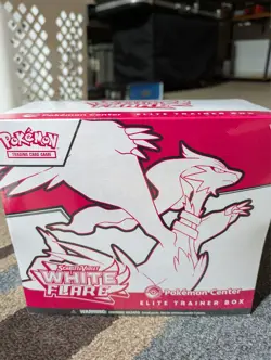 Pokemon Center White Flare Sealed ETB Elite Trainer Box scarlet & violet tcg - Image 1
