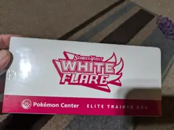 Pokemon Center White Flare Sealed ETB Elite Trainer Box scarlet & violet tcg - Image 2