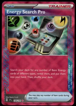 ENERGY SEARCH PRO 176/191 ACE SPEC RARE SURGING SPARKS POKEMON NEAR MINT - Image 2