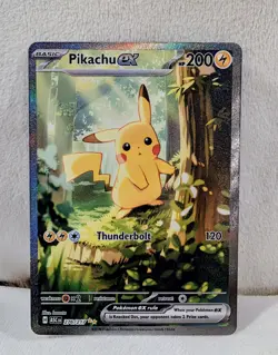 Pokemon TCG Ascended Heroes Pikachu EX Special Illustration Rare 276/217 - Image 1