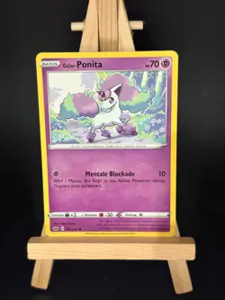 Galar-Ponita 081/202 Pokemon Karte TCG aus Schwert und Schild - Image 1
