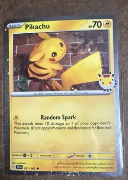 Pikachu 051/162 Pokemon Day Promo - Image 1
