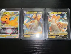 Pokemon TCG Dragonite VSTAR & Dragonite V Lot 049/078, 050/078, & SWSH235 Promo - Image 1