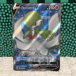 Pokemon Gardevoir V Full Art Ultra Rare Holo Champions Path 70/73 210HP TPC - Image 1