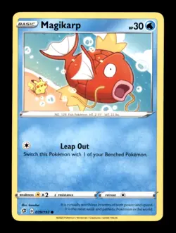 MAGIKARP 039/192 C REBEL CLASH POKEMON NM/M - Image 1