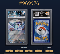 Lugia EX 082/131 | Left Stamped Prismatic Evolutions Holo | Ace 10 | Pokemon TCG - Image 3