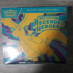 Pokemon TCG Mega Evolution Ascended Heroes Elite Trainer Box Dragonite Zekrom - Image 1