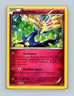 Xerneas (Cracked Ice Holo) 96/146 Holo Holo Rare Deck Exclusives Pokemon LP - Image 1