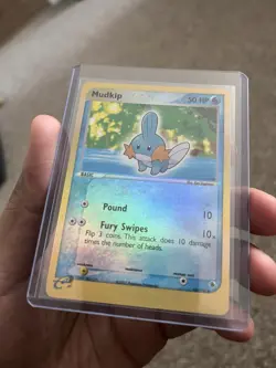 Pokemon TCG Mudkip EX Ruby & Sapphire 60/109 Reverse Holo Common 2003 50 HP EN - Image 1