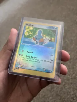 Pokemon TCG Mudkip EX Ruby & Sapphire 60/109 Reverse Holo Common 2003 50 HP EN - Image 3