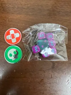 Pokemon League Battle Deck Mew VMAX Dice Set & Condition Markers - Image 1