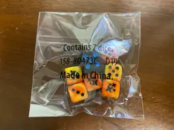 Pokemon Hidden Fates Elite Trainer Dice NEW Sealed! - Image 1