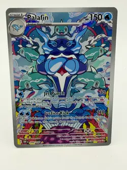 Pokemon Palafin Illustration Rare Obsidian Flames 200/197 - Image 1