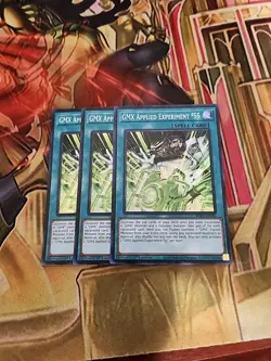 3X GMX Applied Experiment #55 - BPRO-EN096 - Super Rare 1ST ED NM YuGiOh - Image 1