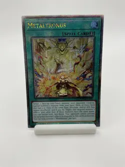 Yu-Gi-Oh! Metaltronus RA04-EN100 QCR 1st Edition - Image 1