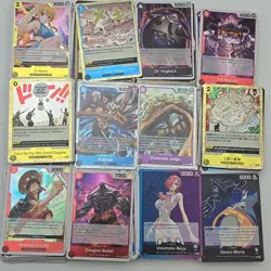 One Piece TCG Over 400 Card Bulk Lot - SR, R, UC, C, L. GOOD MIX - Image 1