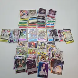 One Piece TCG Over 400 Card Bulk Lot - SR, R, UC, C, L. GOOD MIX - Image 2