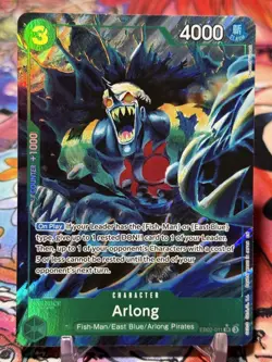 ARLONG - One Piece EB02-011 - AA Alt Art Super Rare SR - Anime 25th Collection - Image 1