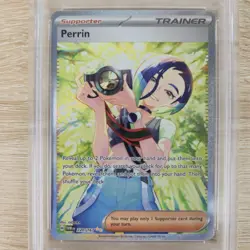 PSA 10 Perrin 220/167 Special Illustration Rare Twilight Masquerade Pokemon Card - Image 3
