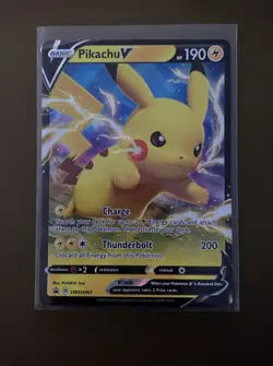 Pikachu V 043/185 Vivid Voltage- NM Ultra Rare Full Art Pokemon TCG Card - Image 1