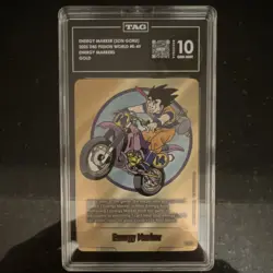 Dragon Ball Super Card Game Son Goku Energy Marker Gold Foil TAG 10 2025 - Image 1