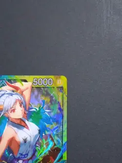 One Piece Card Game OP06-022 L Yamato Leader 5000 Green From Japan #2 - Image 3