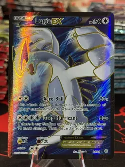 Lugia EX (94 Full Art) 94/98 XY - Ancient Origins Holo Pokemon Card LP - NM RARE - Image 3