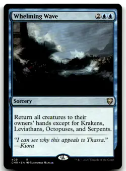 MTG Whelming Wave R Commander Legends 409 LP - Image 1