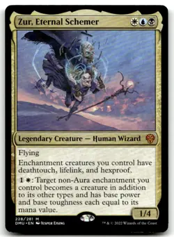 MTG Zur, Eternal Schemer M Dominaria United 228 LP - Image 1