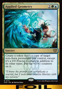 Applied Geometry ** FOIL ** #172 - Secrets of Strixhaven - NM MTG - Image 1