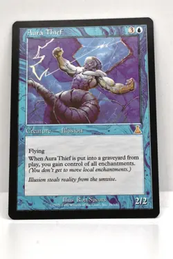 MTG, AURA THIEF, URZA'S DESTINY, NM, NEVER BEEN PLAYED - Image 1