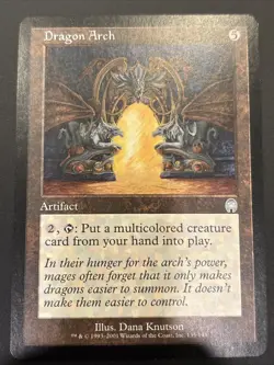 Dragon Arch Apocalypse Magic the Gathering Mtg UP NM - Image 1