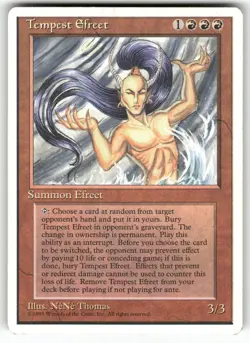 Tempest Efreet Rare Fourth Edition Lightly Played - Image 1