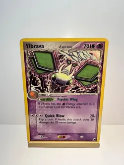 Vibrava 24/101 Rare Dragon Frontiers Pokemon Lightly Played - Image 1