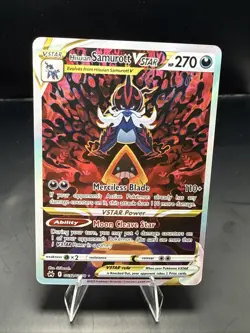 Pokemon TCG Hisuian Samurott VSTAR Crown Zenith: Galarian Gallery GG52/GG70 Holo - Image 2