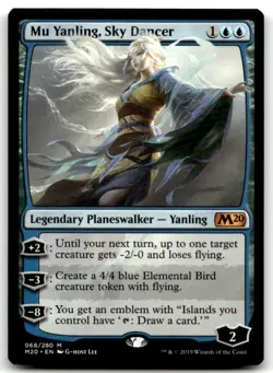 MTG Mu Yanling, Sky Dancer M Core Set 2020 68 LP - Image 1